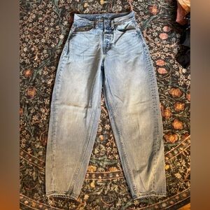 Old Navy Balloon Blue Denim Jeans